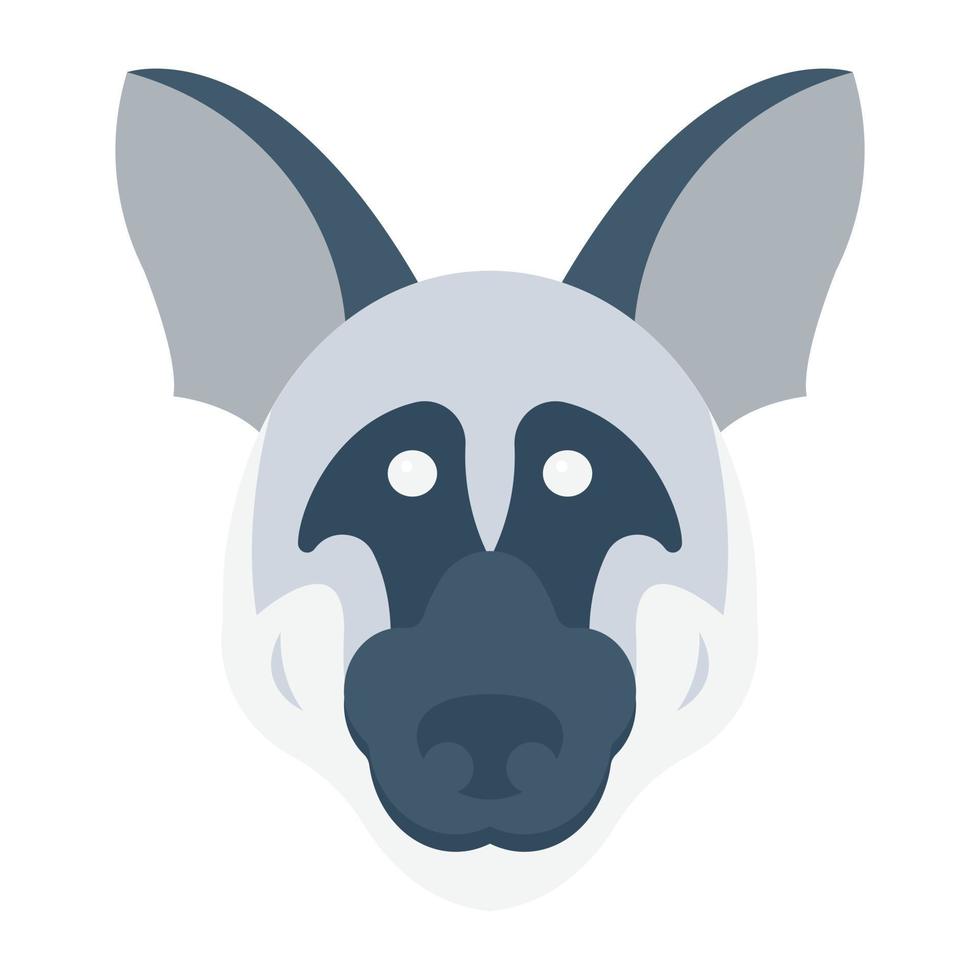 Trendy Dog Concepts vector