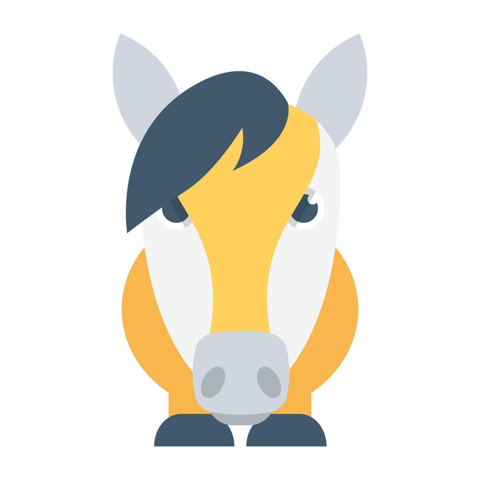Trendy Horse Concepts vector