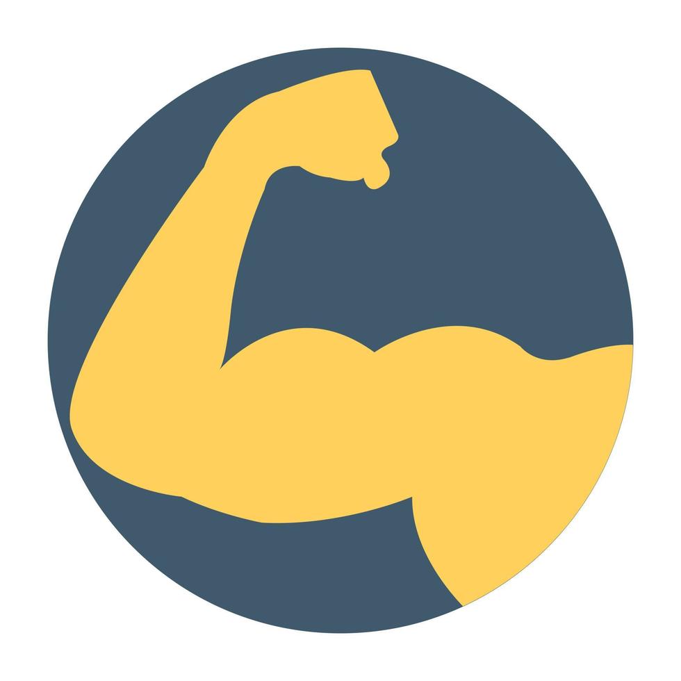 Trendy Muscle Concepts vector