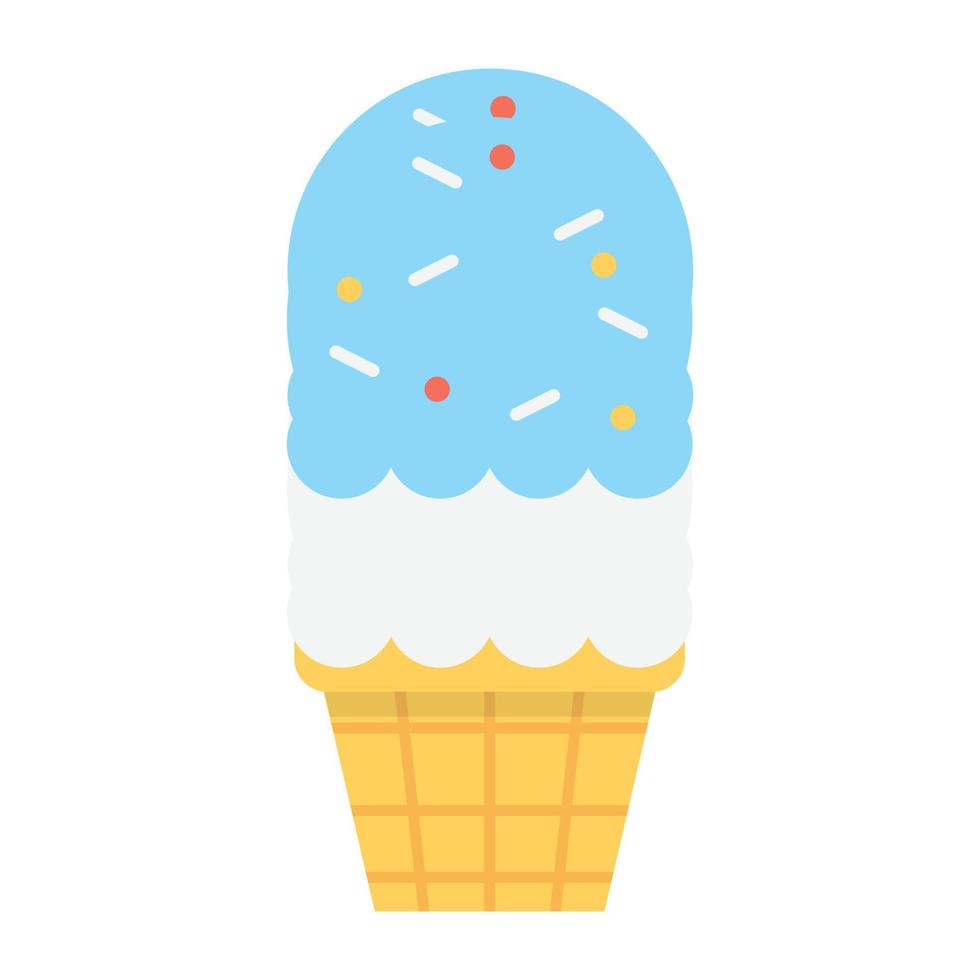 Ice Cone Concepts vector