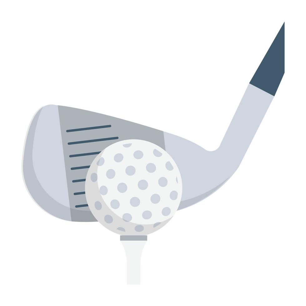 conceptos de golf de moda vector