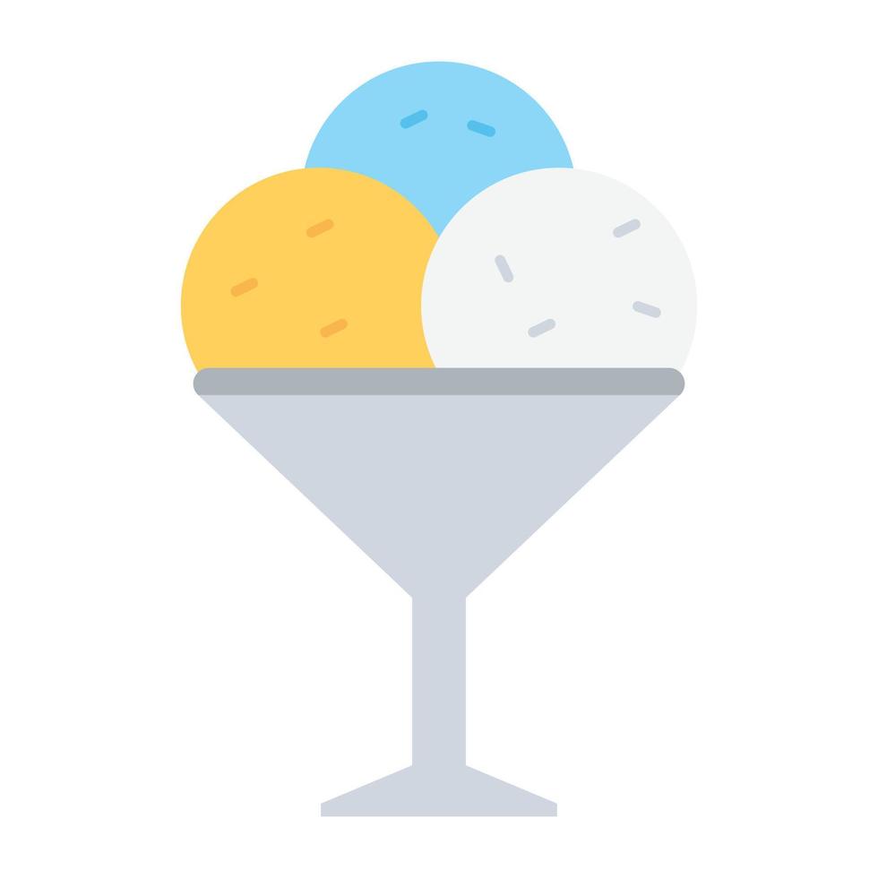 conceptos de helado vector