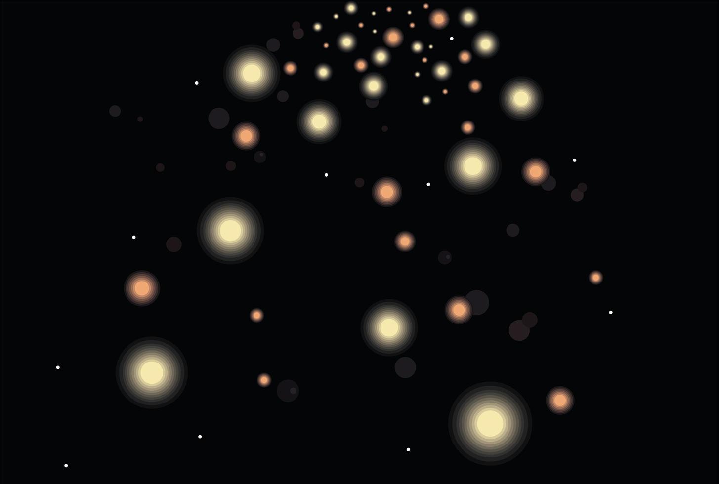 spheres shimmer style vector