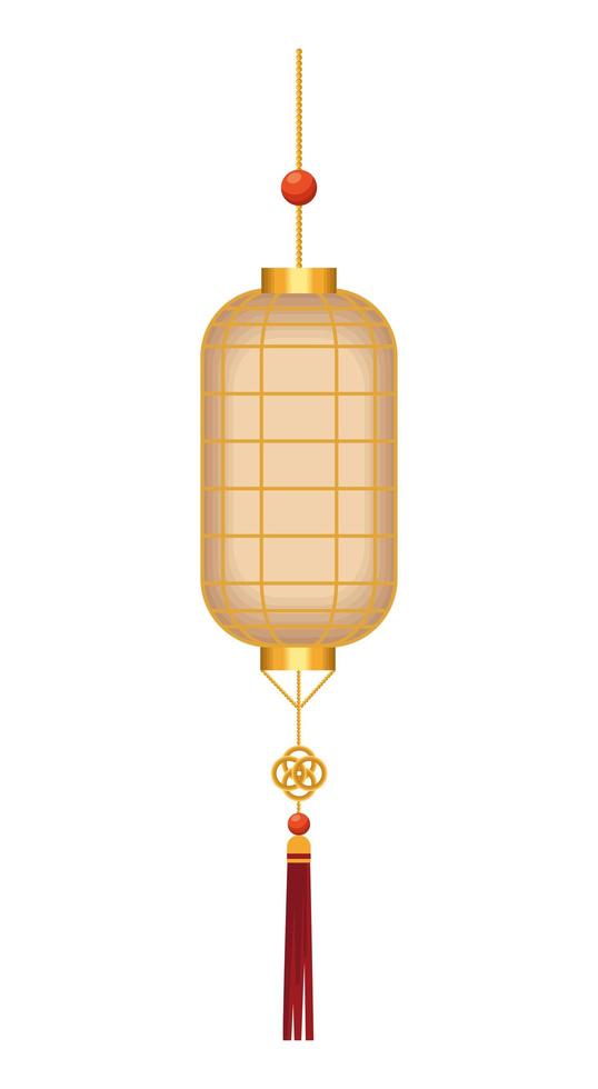 chinese lantern hanging vector