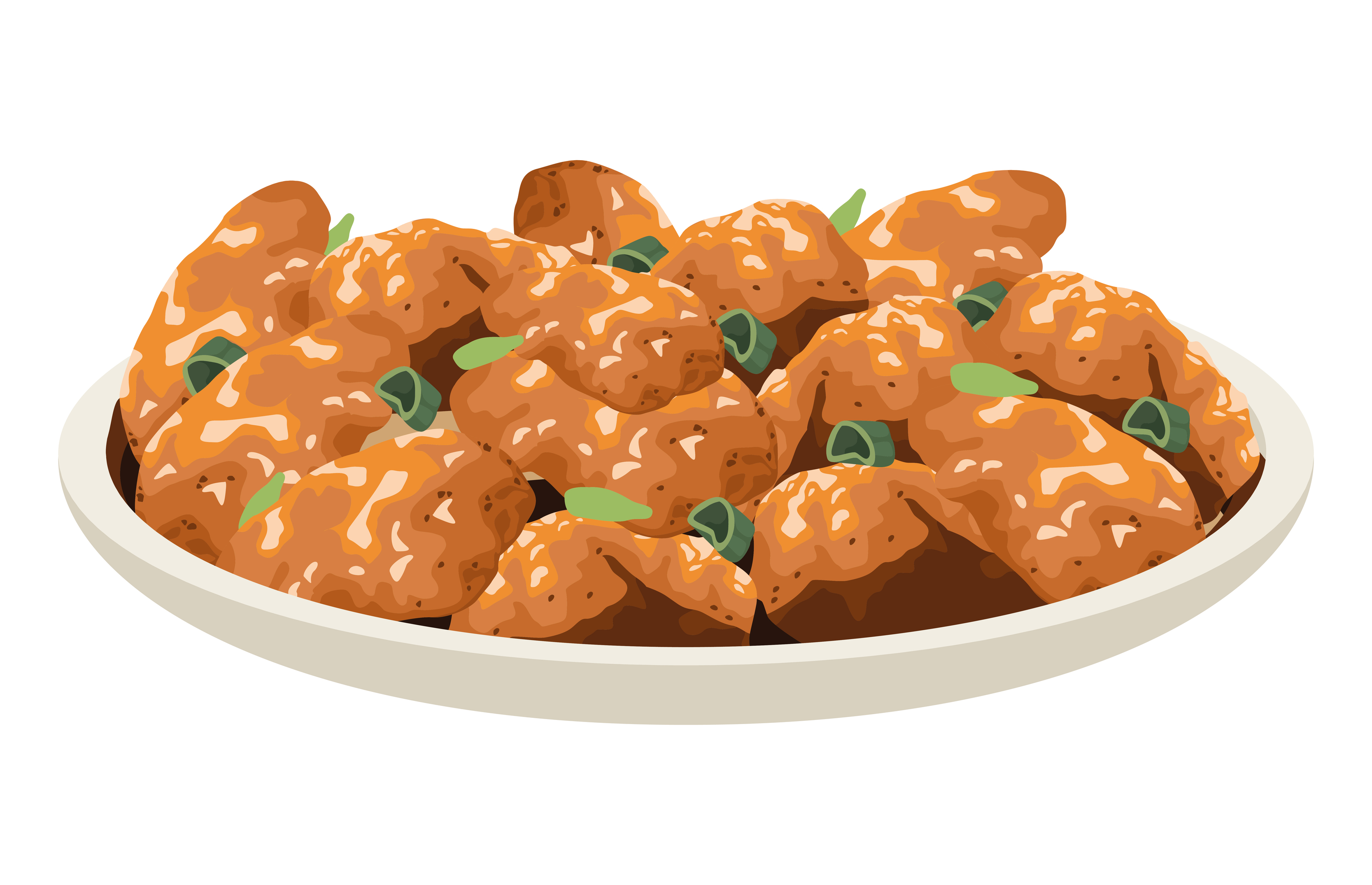 Gong bao ji ding 5406890 Vector Art at Vecteezy