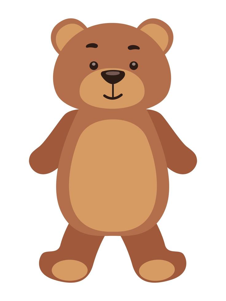 osito de peluche vector