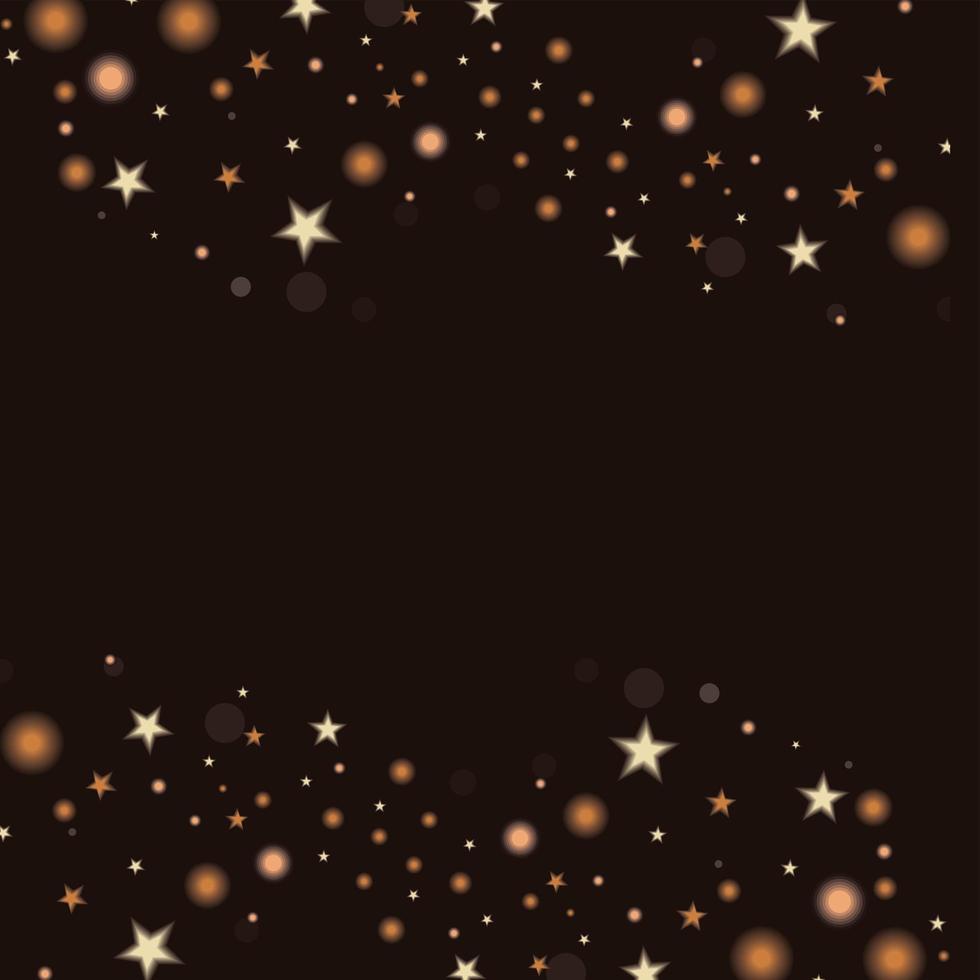 stars glimmer style vector