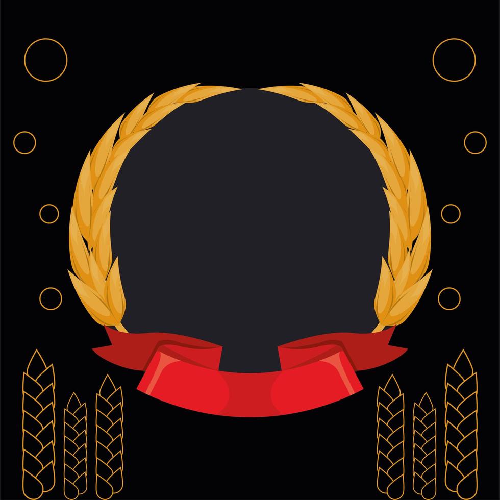 crown and spikes vector