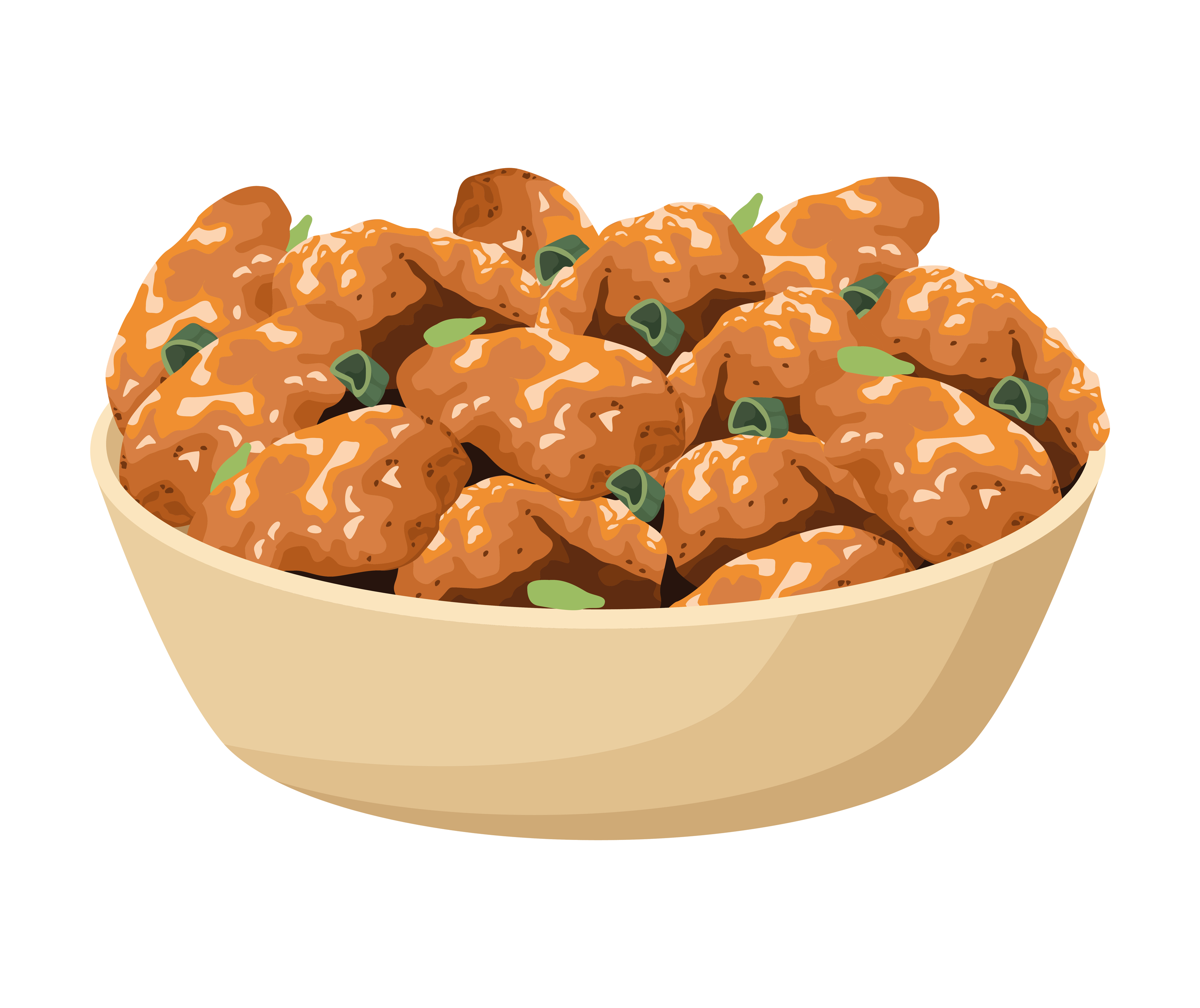 Gong bao ji ding 5407583 Vector Art at Vecteezy