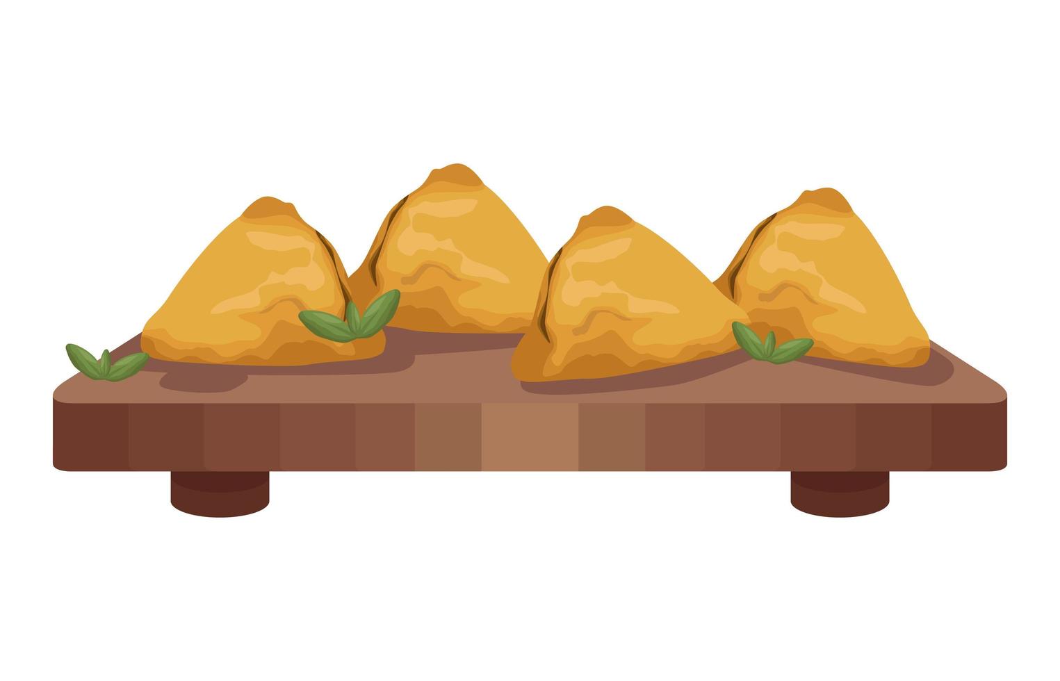 jiaozi chinese food vector
