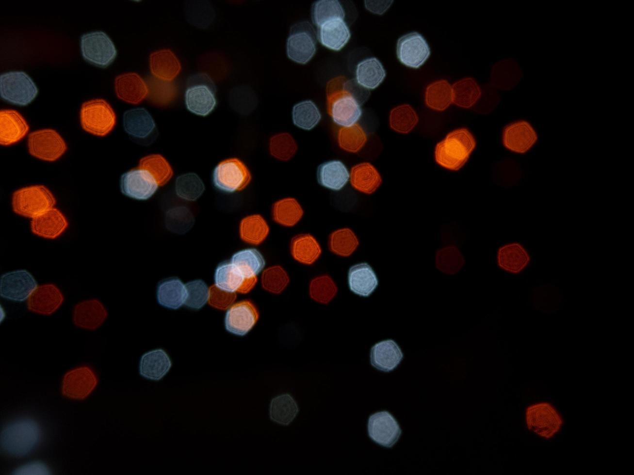 small bokeh background image is shining in the night. photo