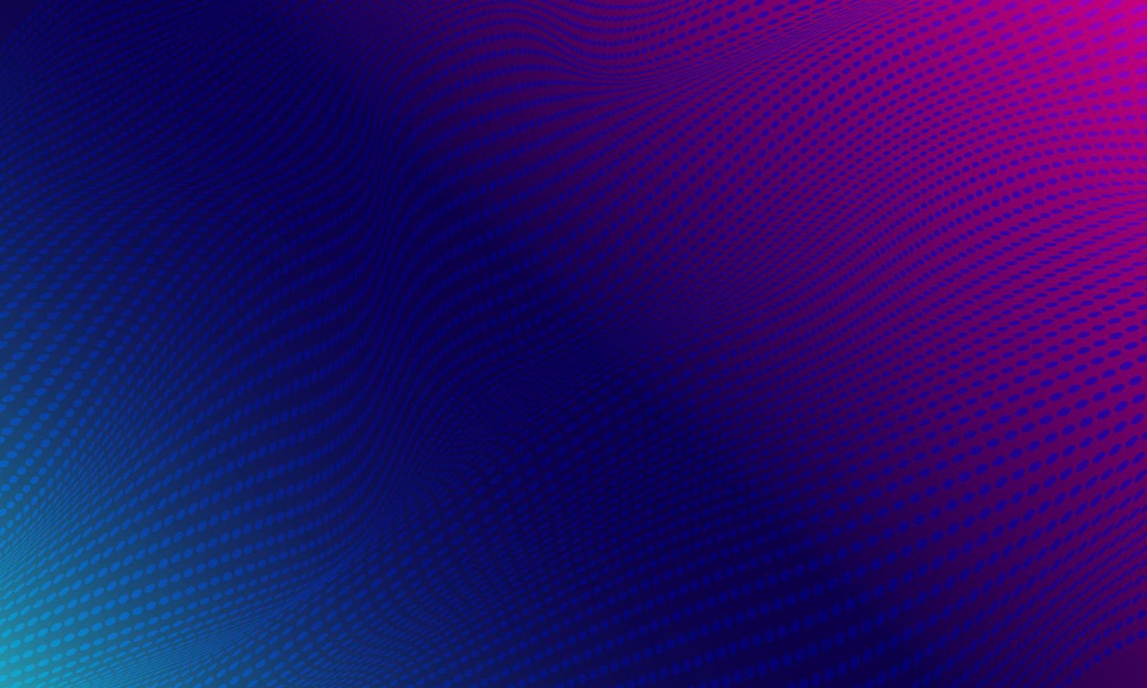 Wave of particles on blue background. abstract technology particles mesh background. vector
