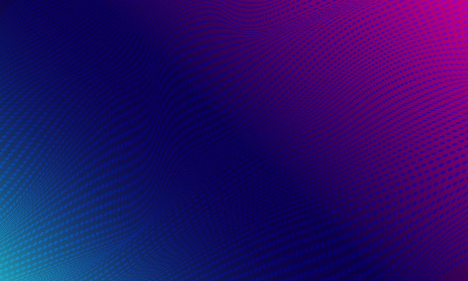 Wave of particles on blue background. abstract technology particles mesh background. vector