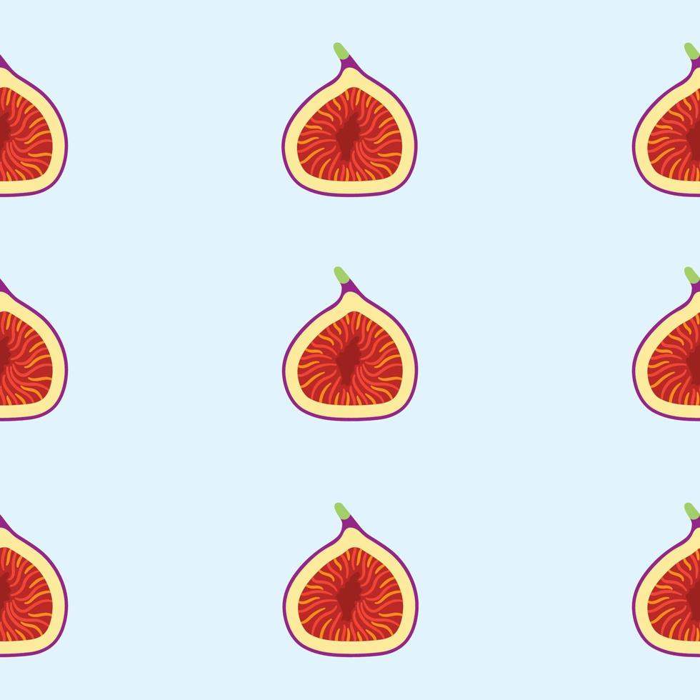 Seamless Fig Pattern Suitable for Wallpaper, Background, Fabric, Gift Wrapping, Textile, Texture vector