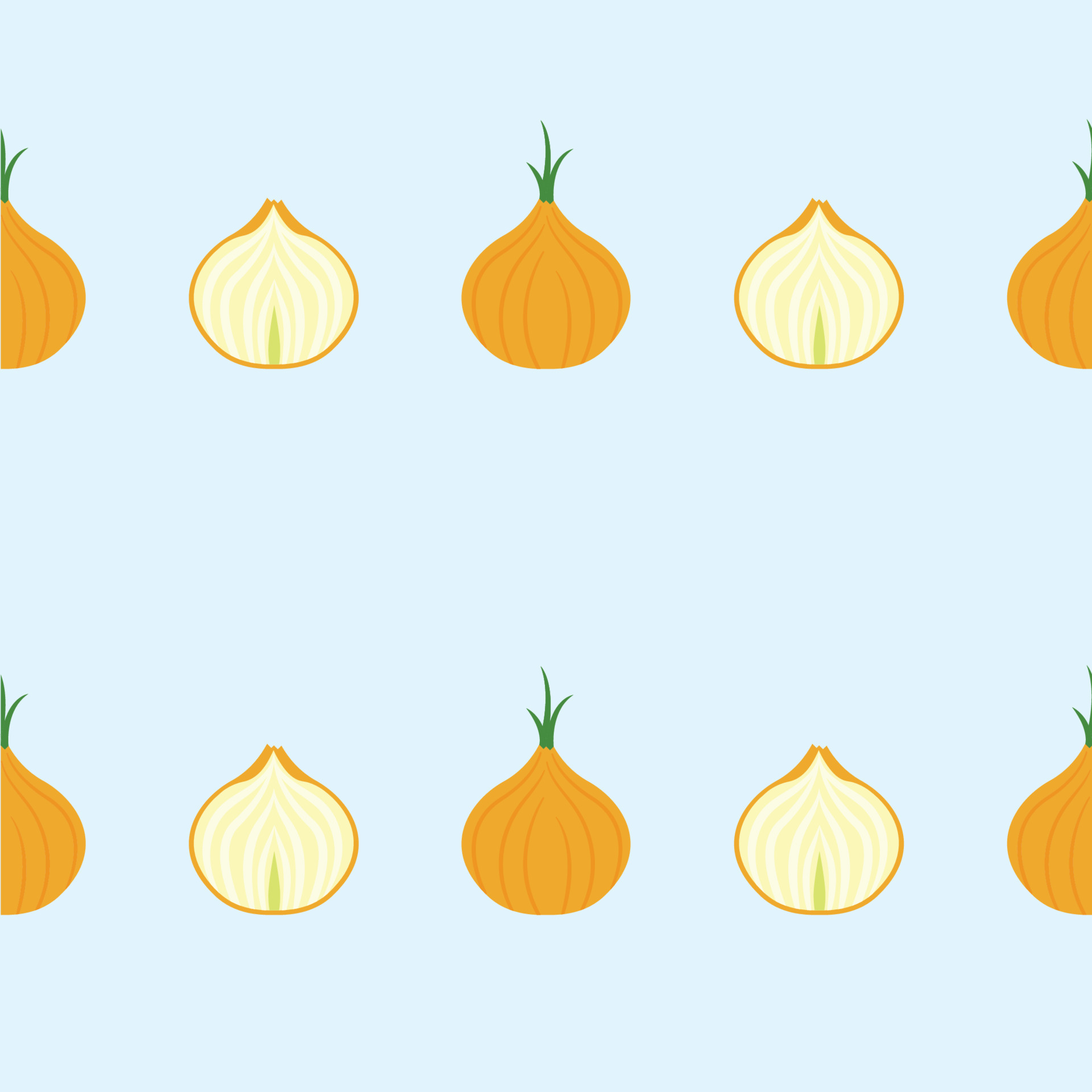 Seamless Onion Pattern Trendy Flat Style Suitable for Wallpaper