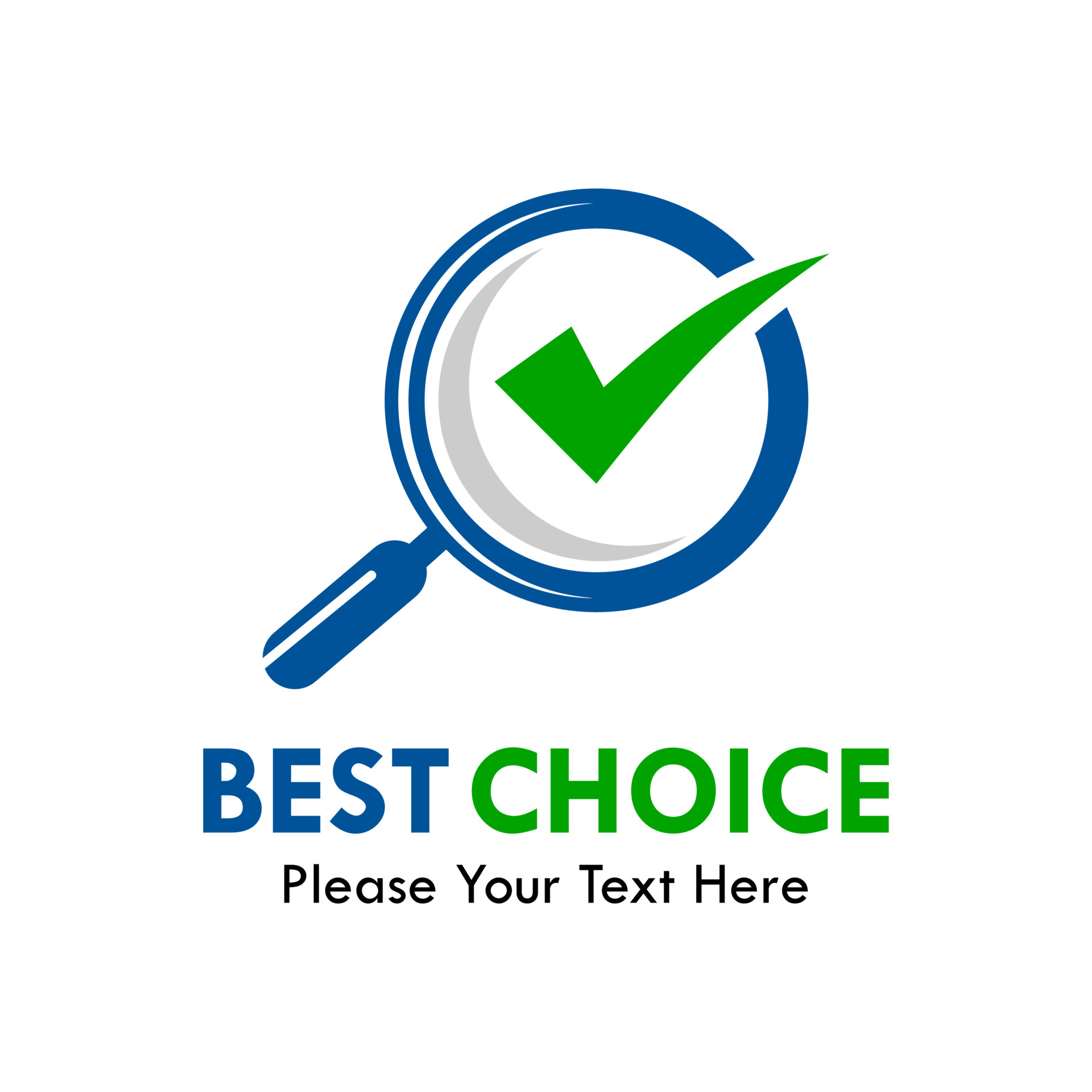 Best choice design logo template illustration 5412183 Vector Art at