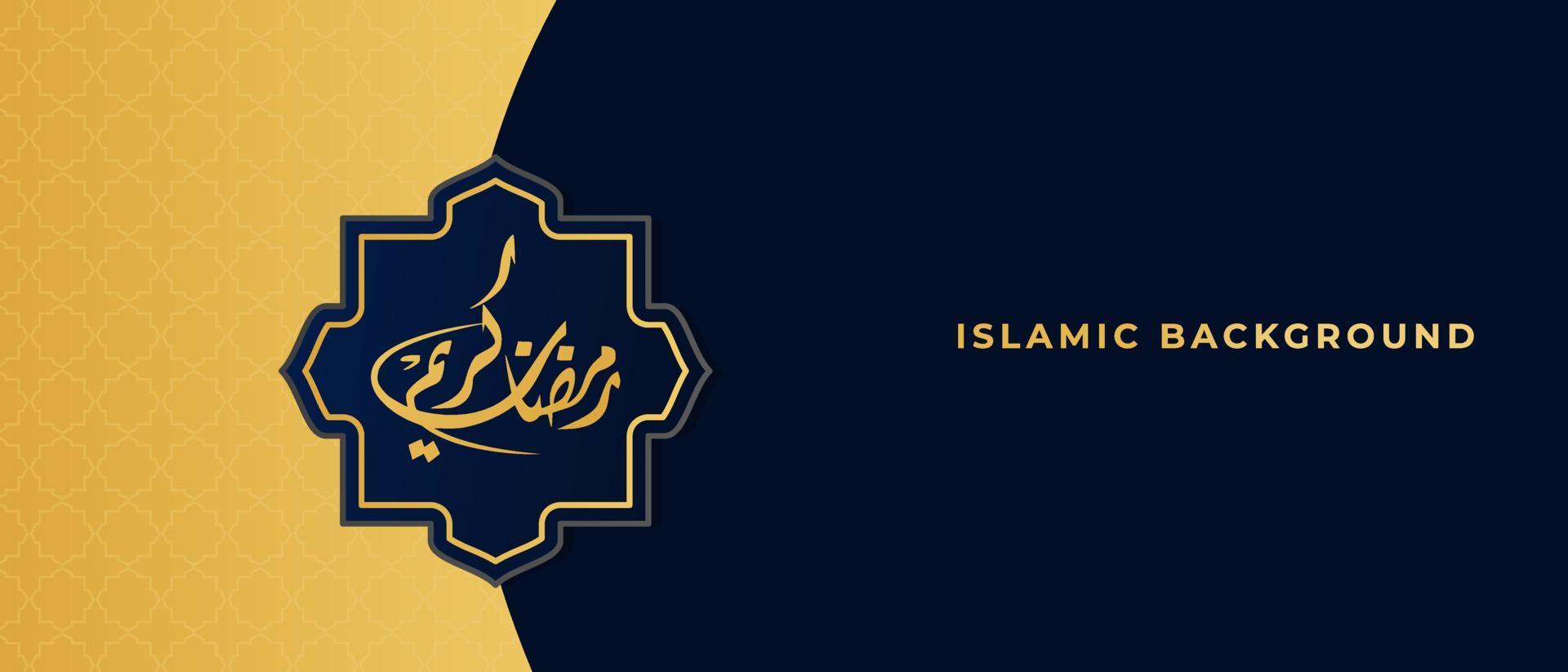 Ramadan Kareem Background. Islamic Background vector