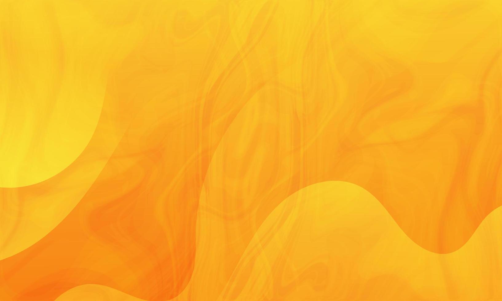 Abstract Yellow Liquid Marble Background vector