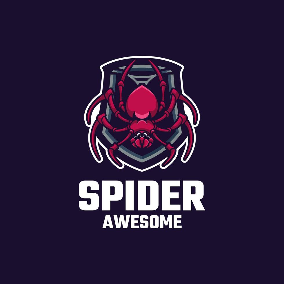Illustration vector graphic of Spider, good for logo design