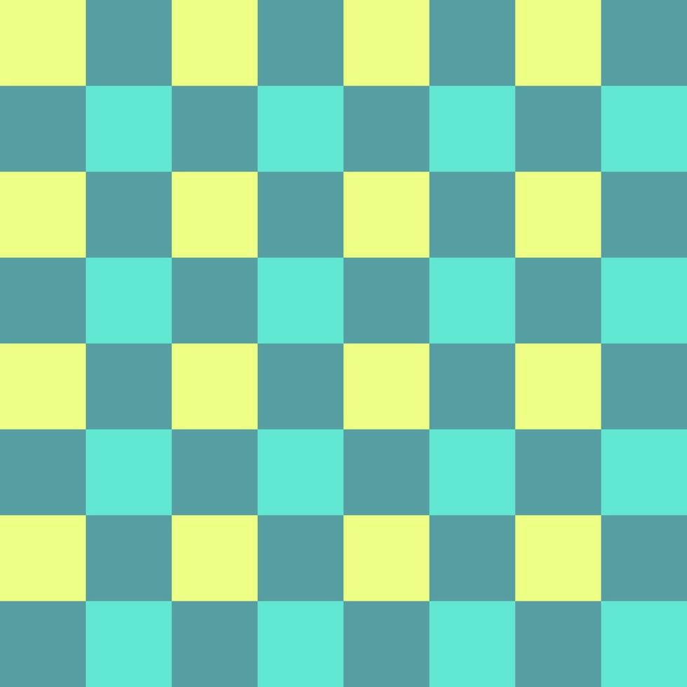 yellow green and white checkered background seamless pattern vector