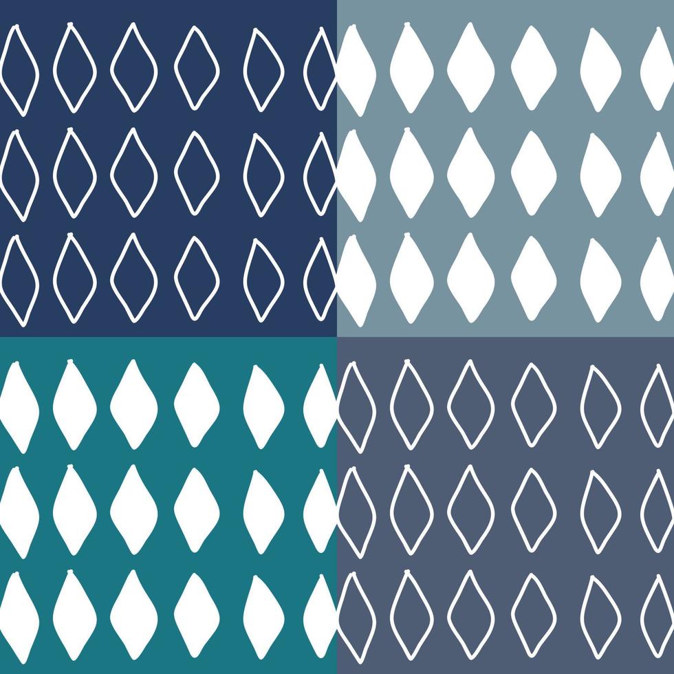 Ethnic organic simple line checked pattern vector