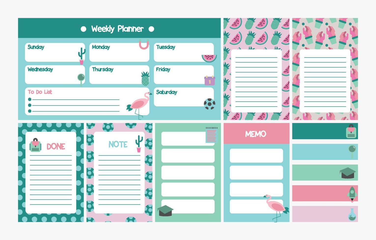 School Journal Collection vector