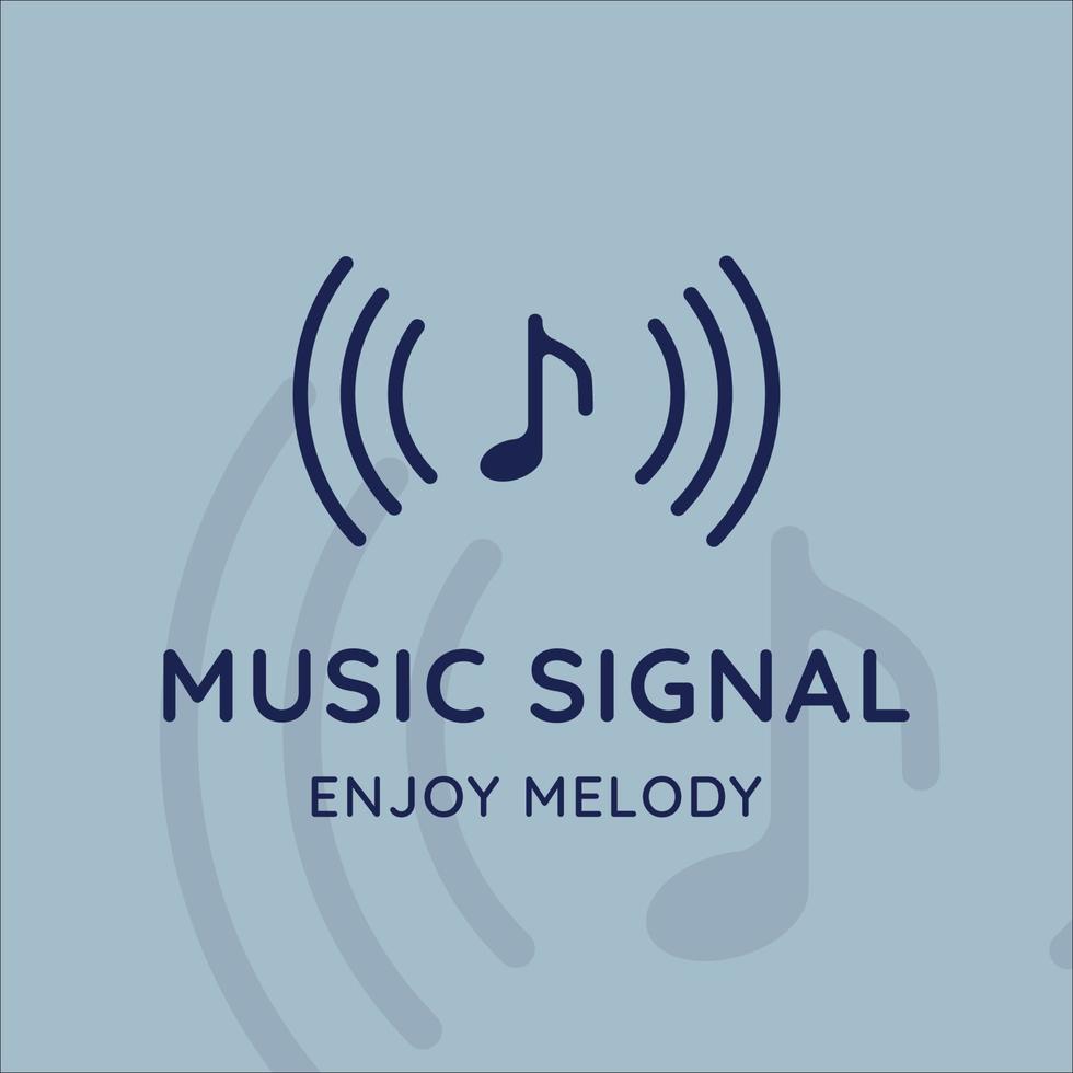 signal logo vector illustration template icon graphic design. company and radio station concept symbol