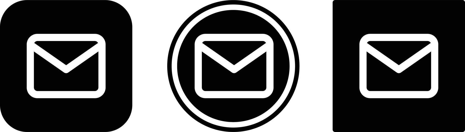 mail icon . web icon set . icons collection. Simple vector illustration.