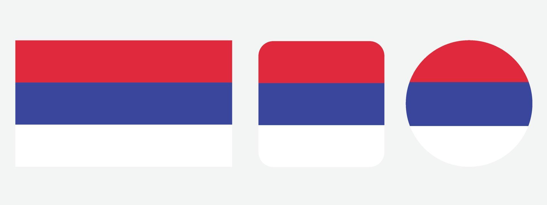 Republika Srpska flag icon . web icon set . icons collection flat. Simple vector illustration.