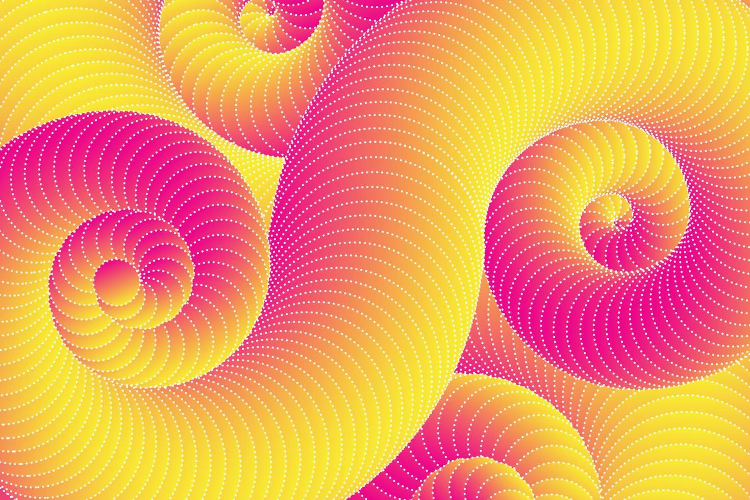 Cubierta de caracol abstracto 3d. fondo de pantalla gráfico rosa. fondo  fluido colorido. movimiento vibrante. vector 5416075 Vector en Vecteezy