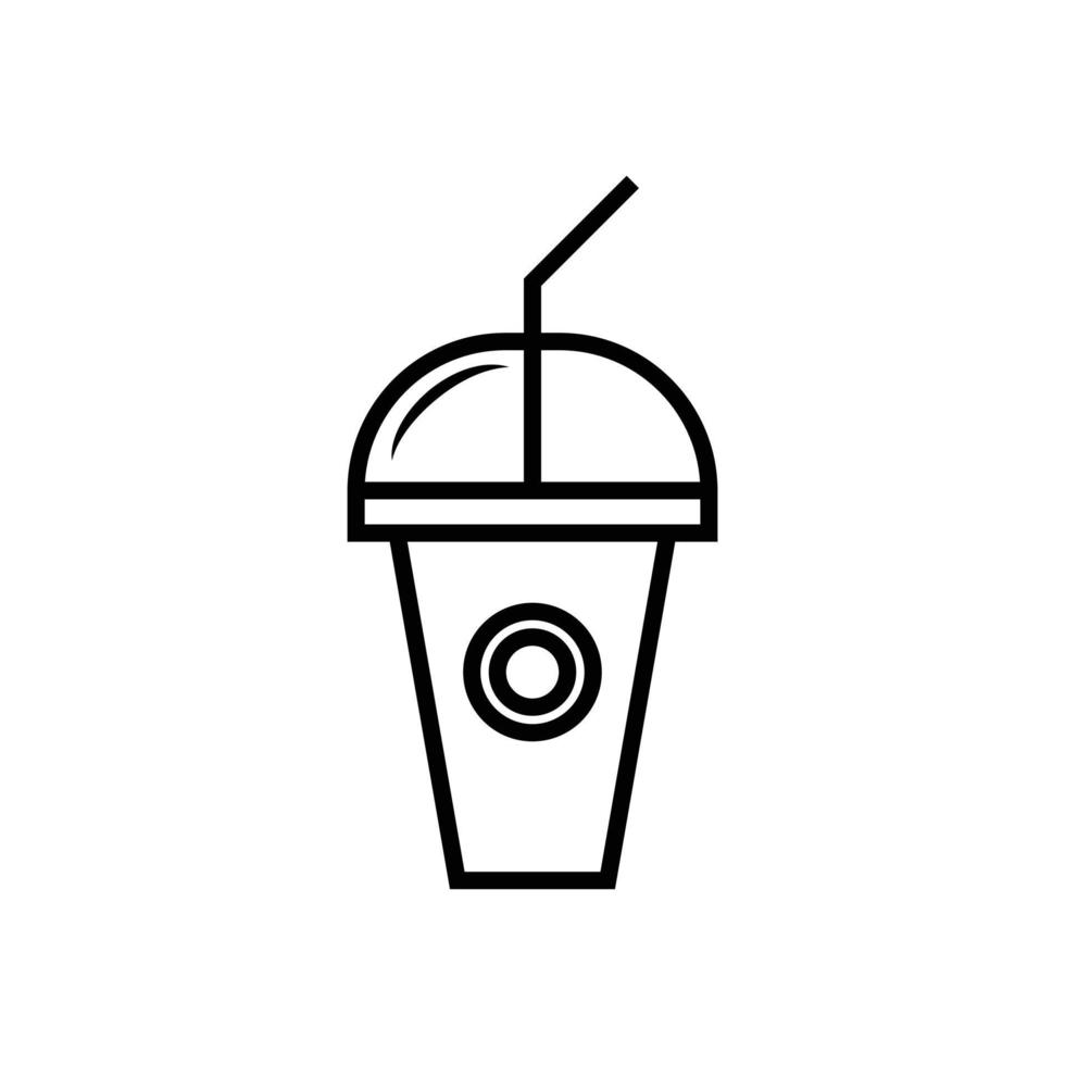 Drink icon icon design vector. vector