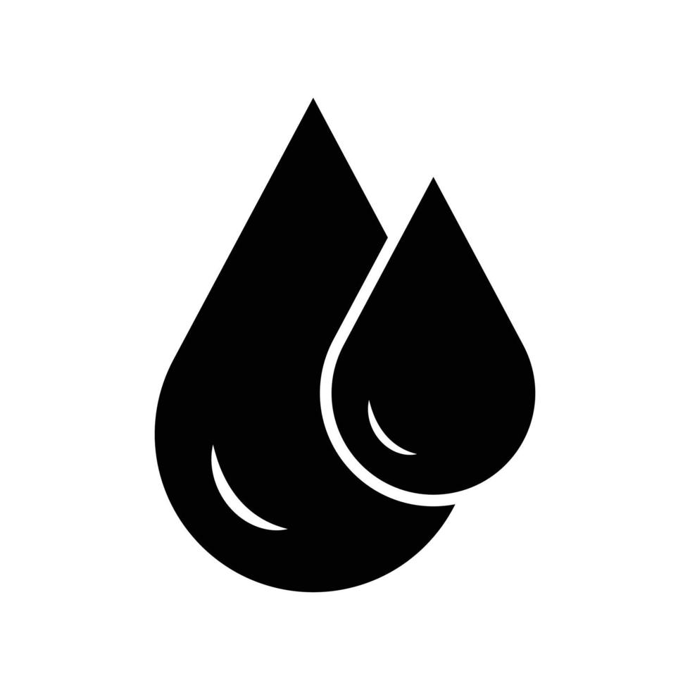 Water icon, drop icon. Design vector water icon.