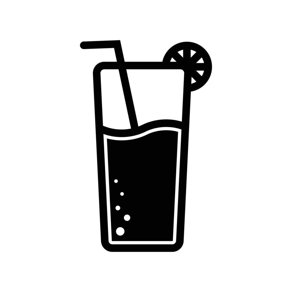 Drinks icon design vector. vector