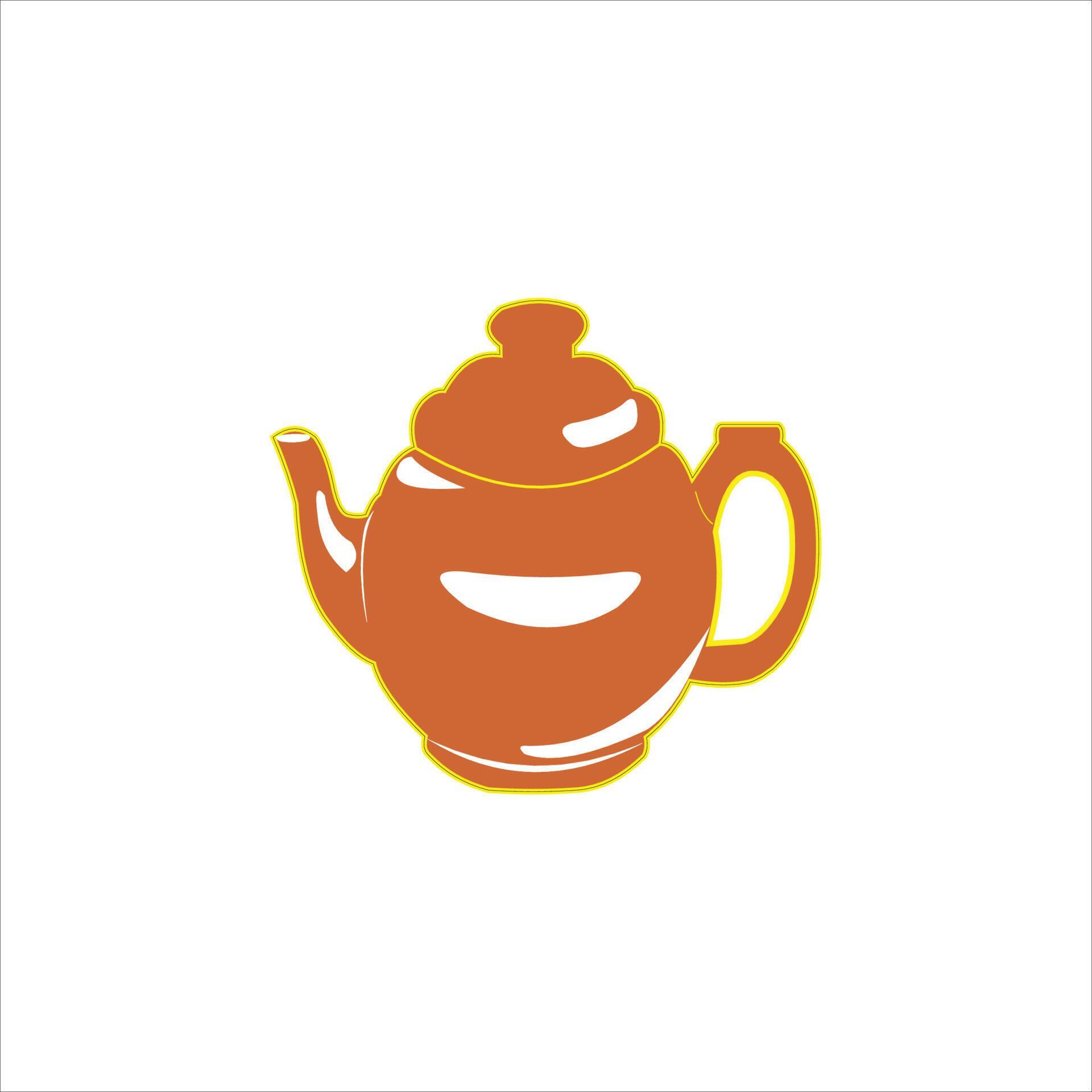 teapot vector illustration 5416194 Vector Art at Vecteezy