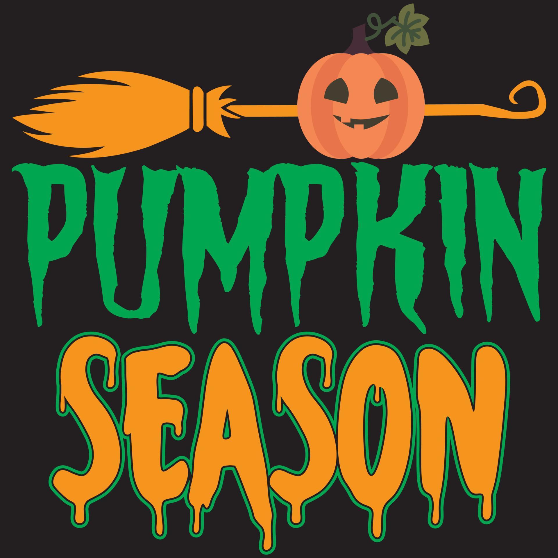 pumpkin season t shirt design 5416718 Vector Art at Vecteezy