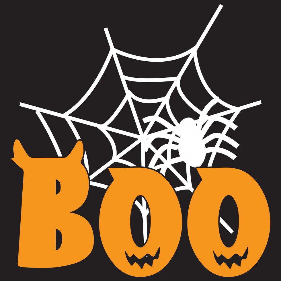 boo t shirt design vector