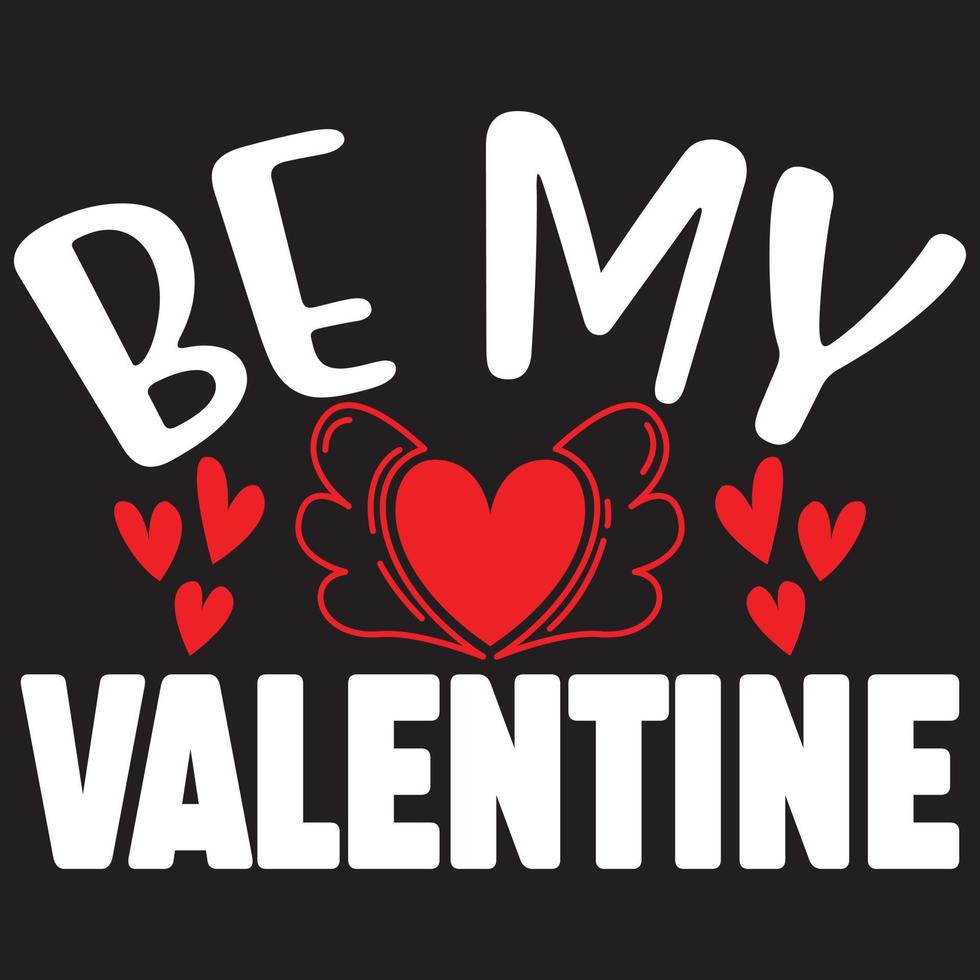 be my valentine vector