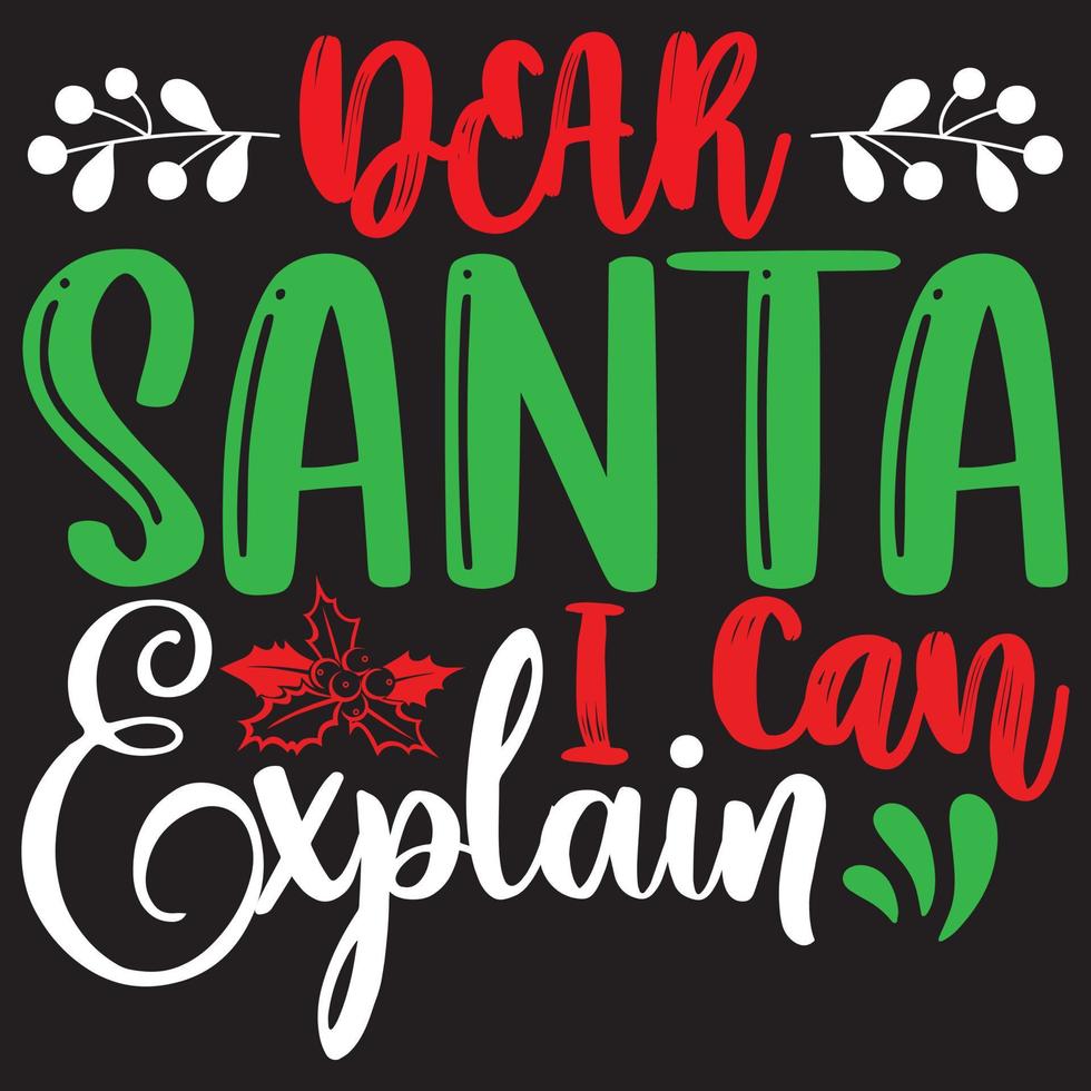 dear Santa i can explain vector