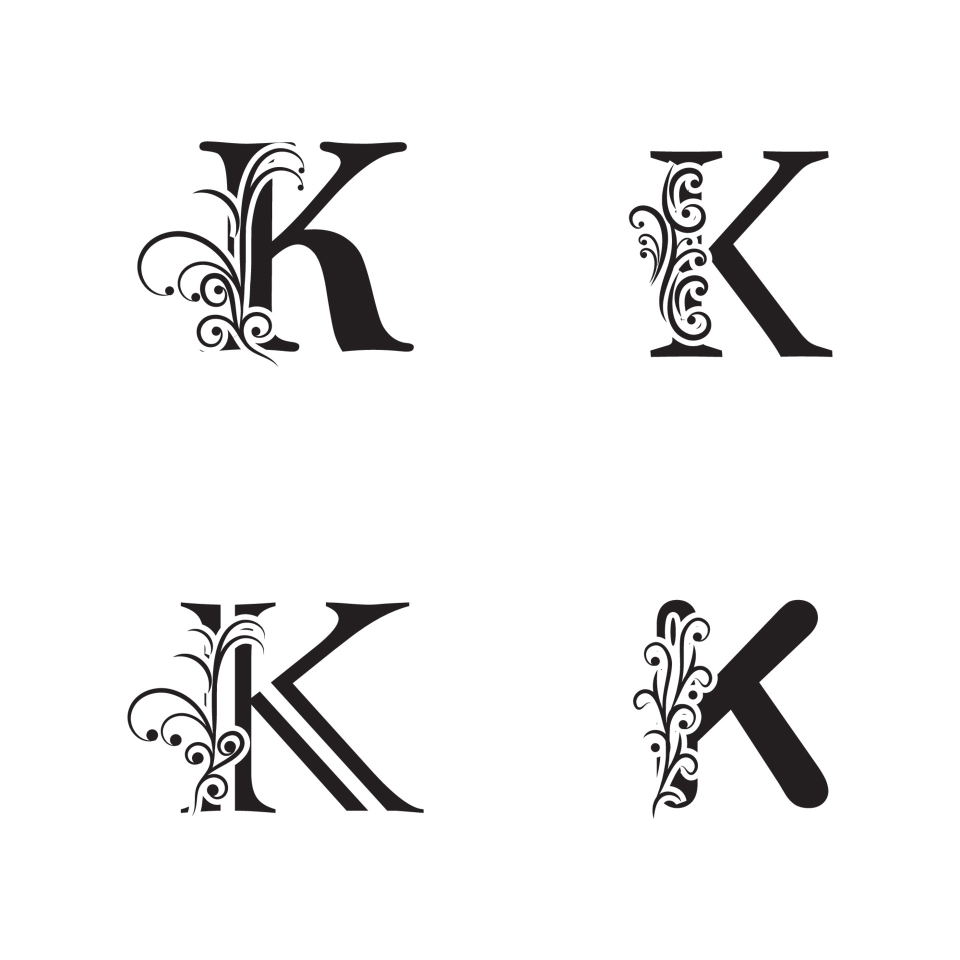 The Letter K Fancy