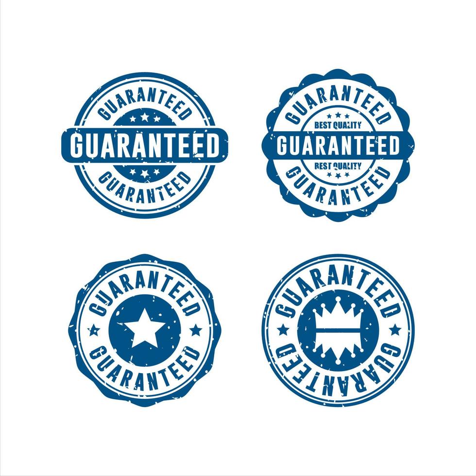 Guaranteed Stamps vector design Collection.eps