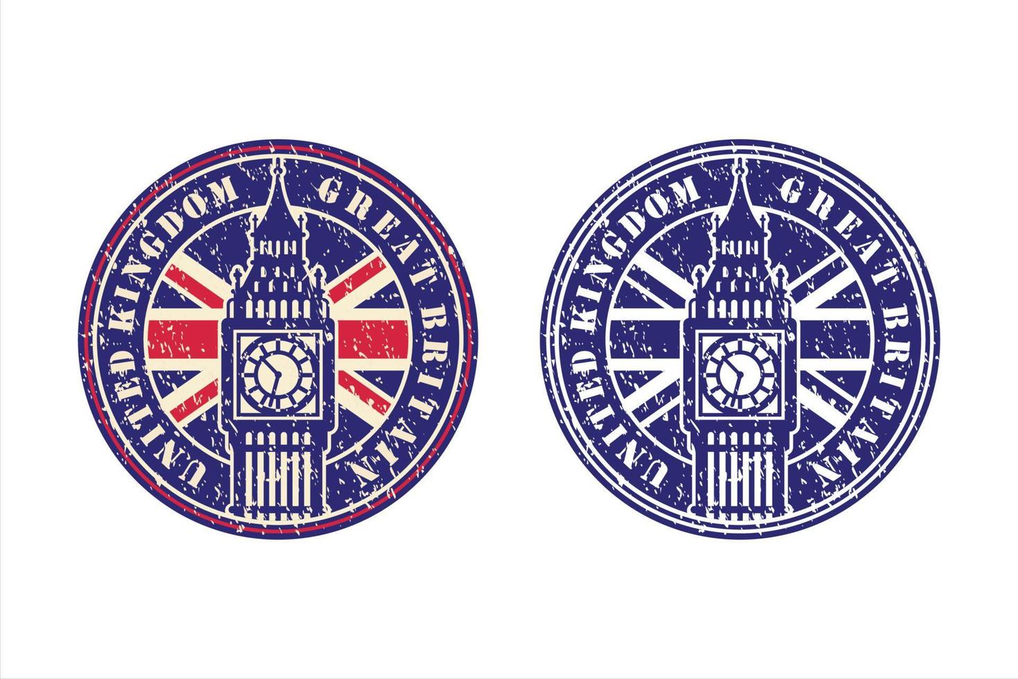united kingdom great britain vector design logo