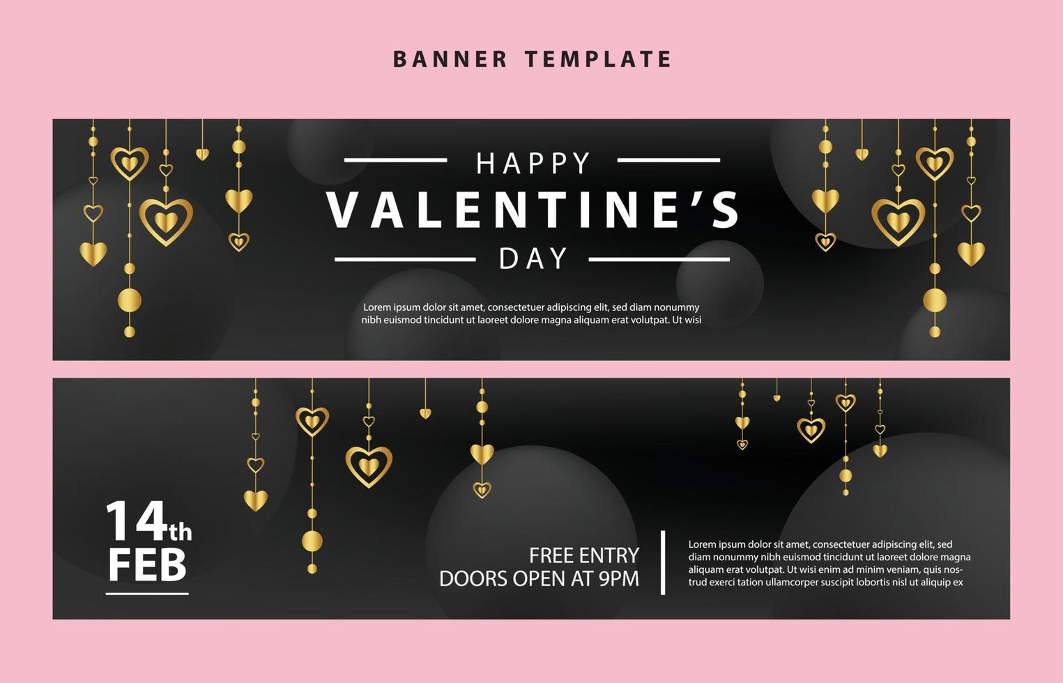 happy valentines day social media poster banner flyer pattern event abstract layout illustration background february party wallpaper template label backdrop modern vector design sale red romantic red