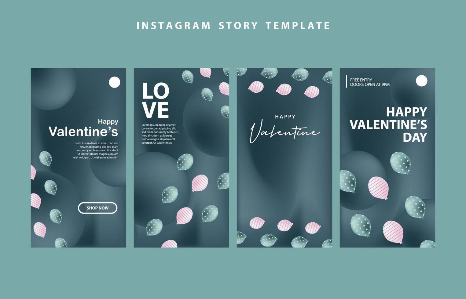 happy valentines day social media poster banner flyer pattern event abstract layout illustration background february party wallpaper template label backdrop modern vector design sale red romantic red