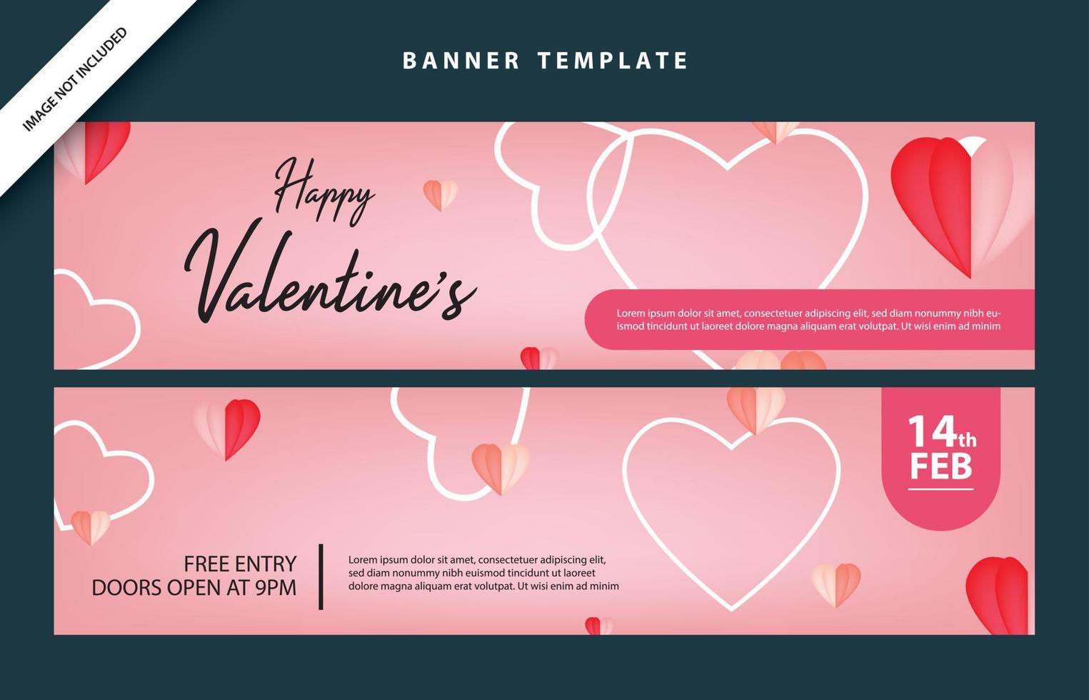 happy valentines day social media poster banner flyer pattern event abstract layout illustration background february party wallpaper template label backdrop modern vector design sale red romantic red