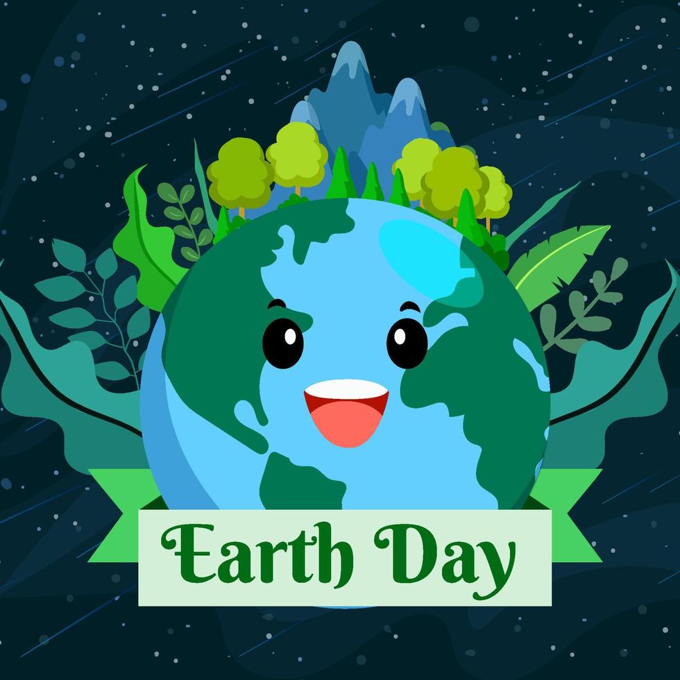 Earth Day Concept vector