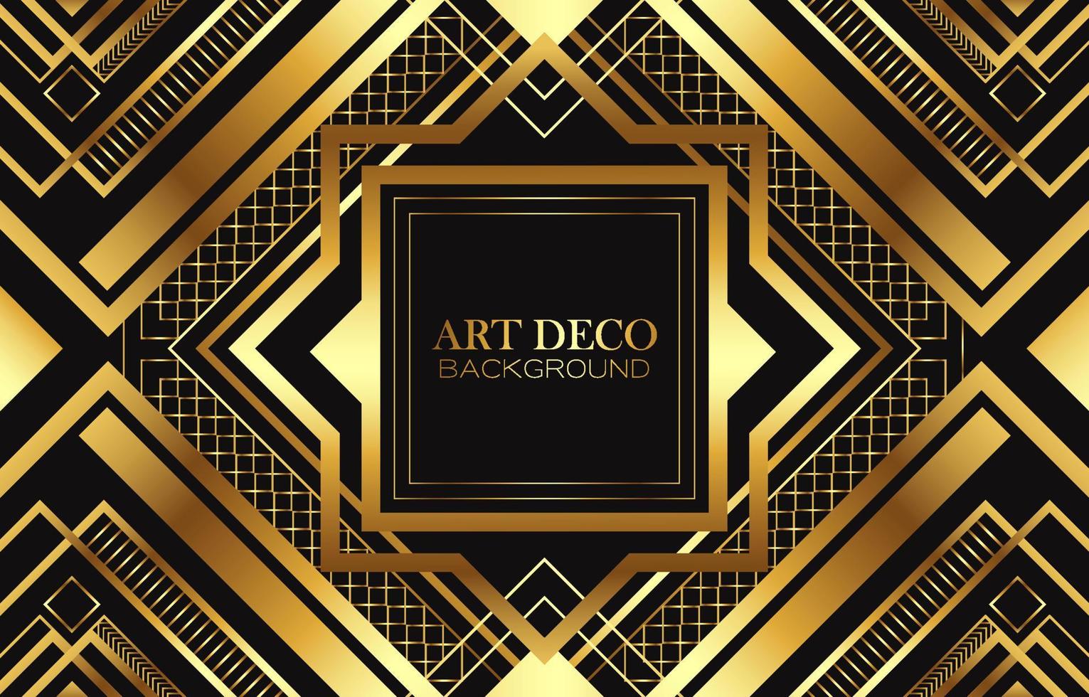 Art Deco Inspired Background vector