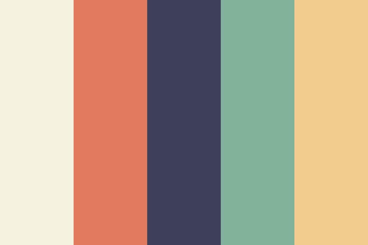 color schemes combinations palettes. Illustration CMYK colors for print. Vector color palette