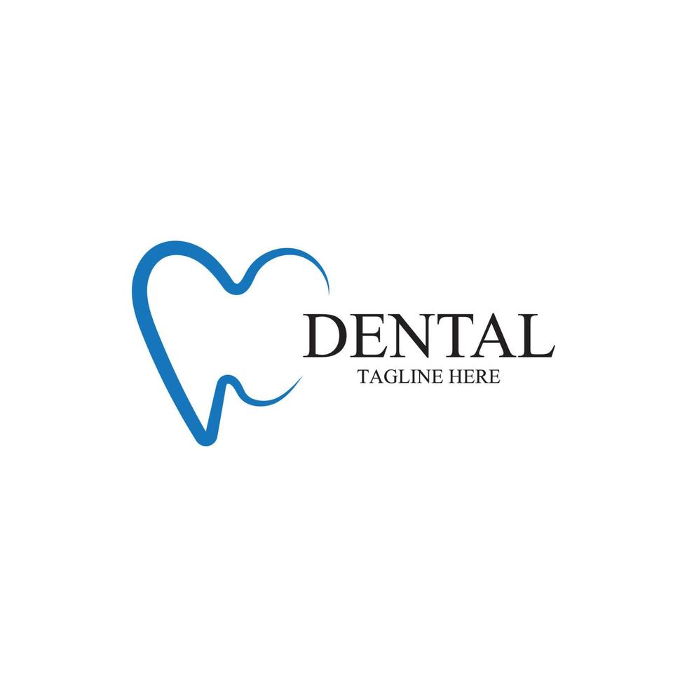 Dental logo Template vector illustration