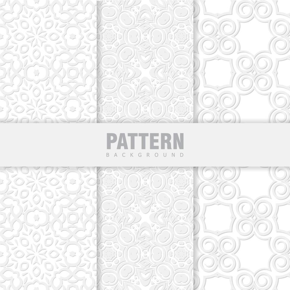 patrones orientales. fondo con adornos árabes. patrones, fondos y fondos de pantalla para su diseño. ornamento textil vector