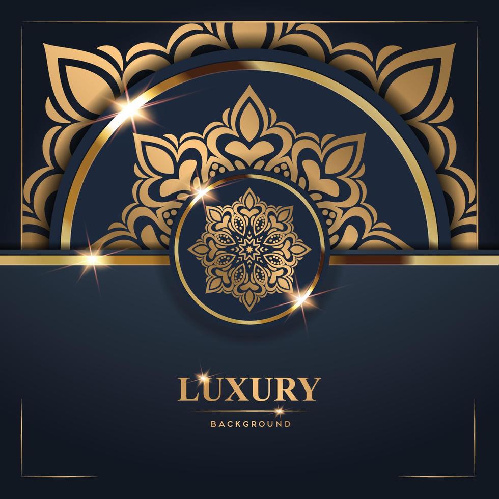 Luxury golden mandala background Free Vector